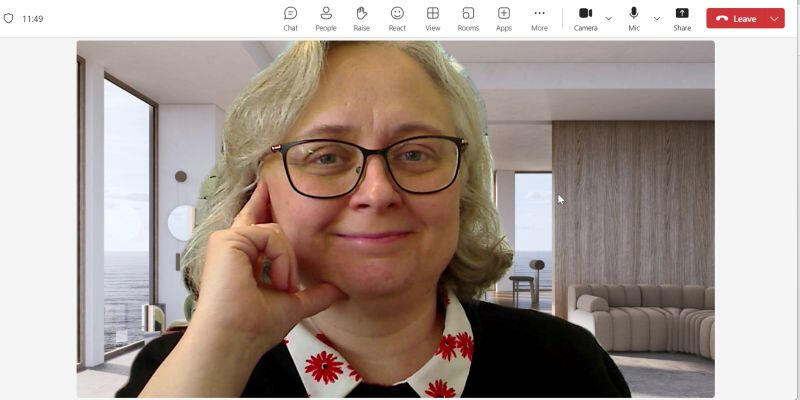 Photo of Helen training online